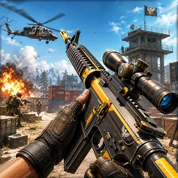 Fps Fire Battleground Offline 图标